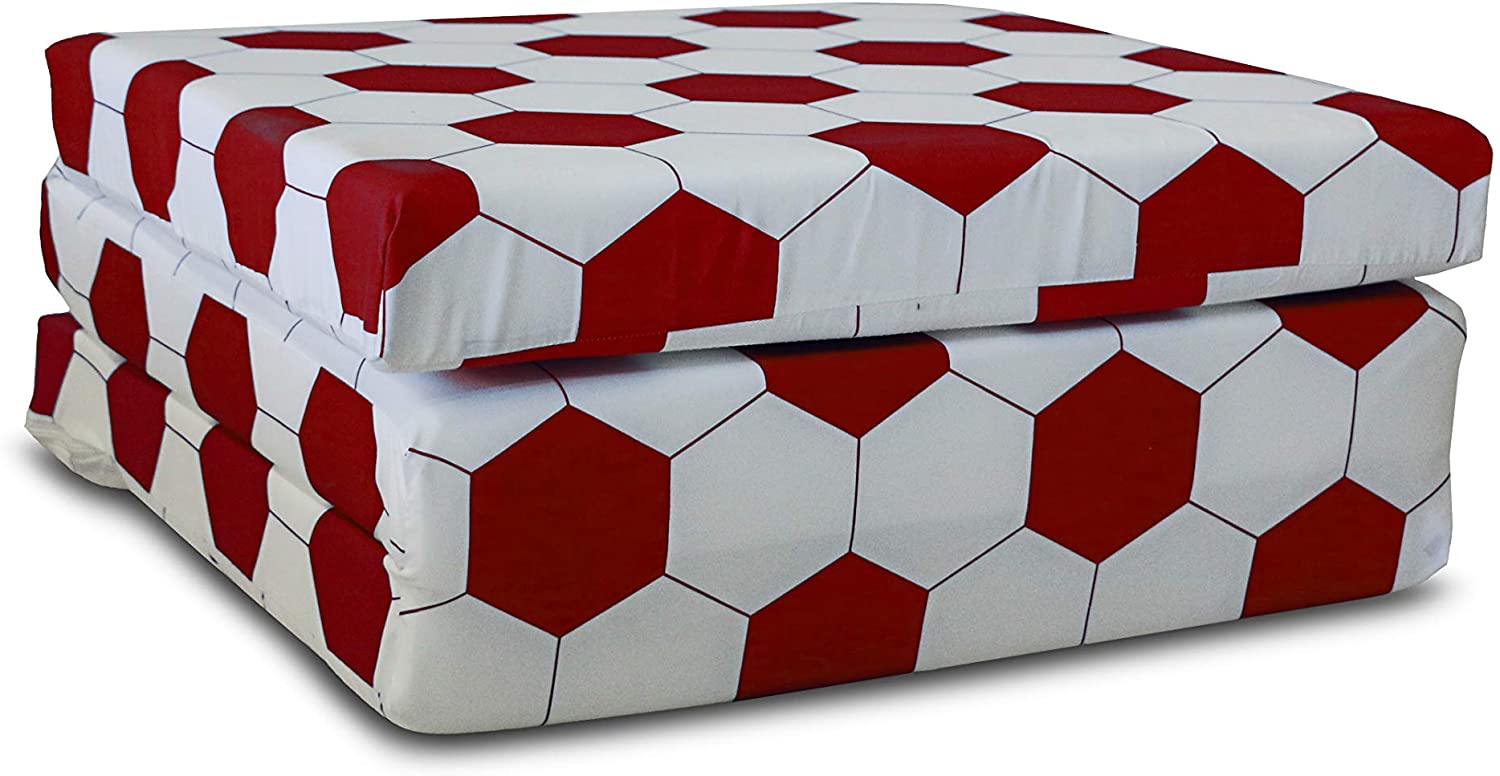 Single Badenia Guest Folding Mattress 3pcs Folding Day Bed
