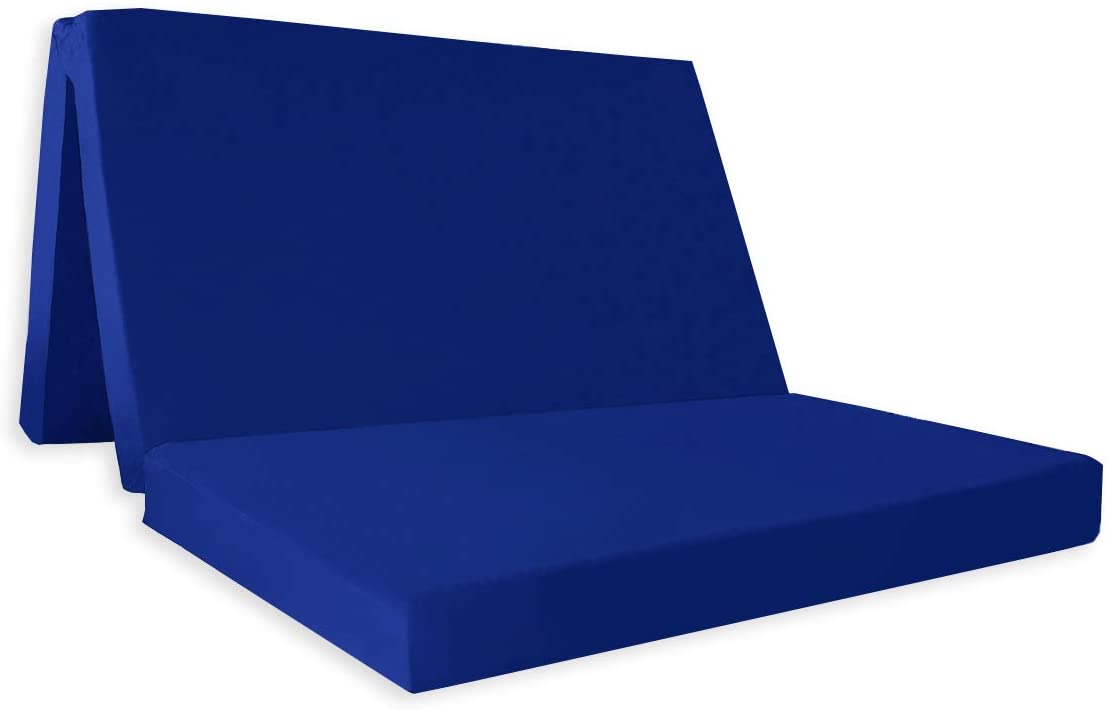 Double Badenia Folding Z-Bed Mattress With Protective Travel Cover